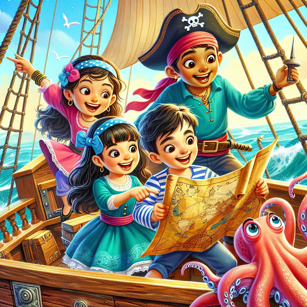 Children's Pirate Adventure Story